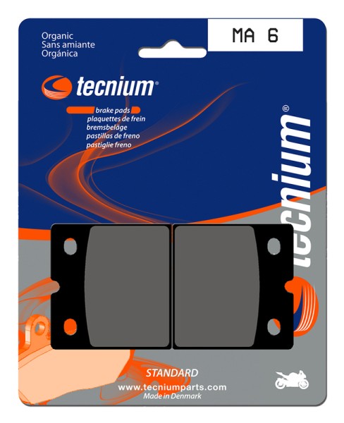 Tecnium Street Organische Remblokken - MA6