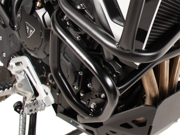 Motorbeschermer zwart voor Triumph Tiger 900 Rally Pro (24-) Hepco & Becker