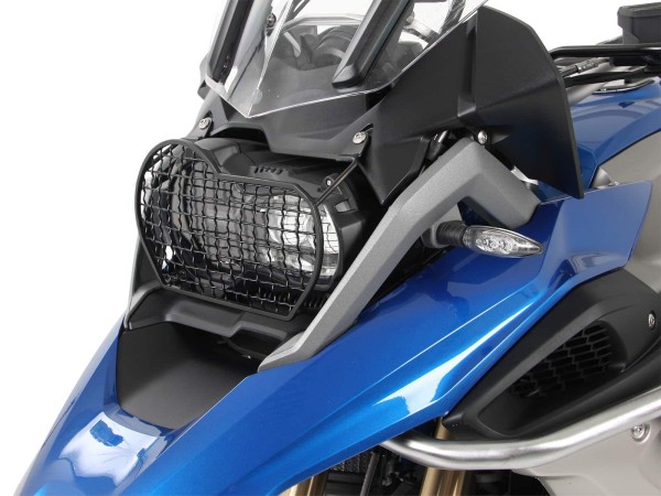 Lampbeschermrooster zwart voor BMW R 1200 GS LC (17-18) Hepco & Becker
