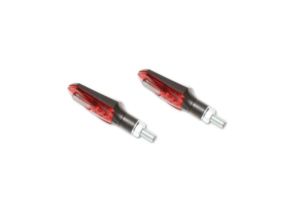 HIGHSIDER smart ARROWHEAD 3in1 LED knipperlicht, achterlicht, remlicht, rood/getint