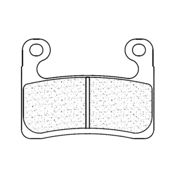 CL Brakes Racing gesinterd metalen remblokken - 1257C60