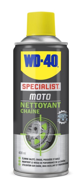 WD-40 Specialist® Kettingreiniger voor motorfietsen - Spray 400ml