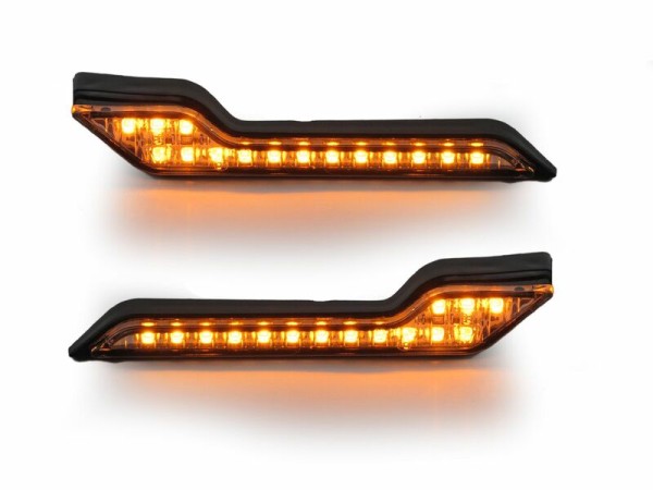 Barkbuster's LED gele lichtindicator set van 2