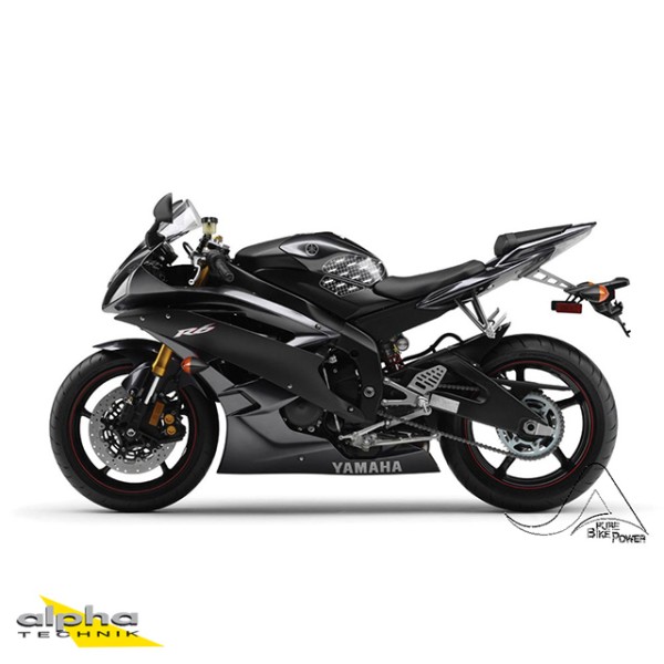 Stompgrip klar, Volcano, für Yamaha, YZF-R6, 2006-2007