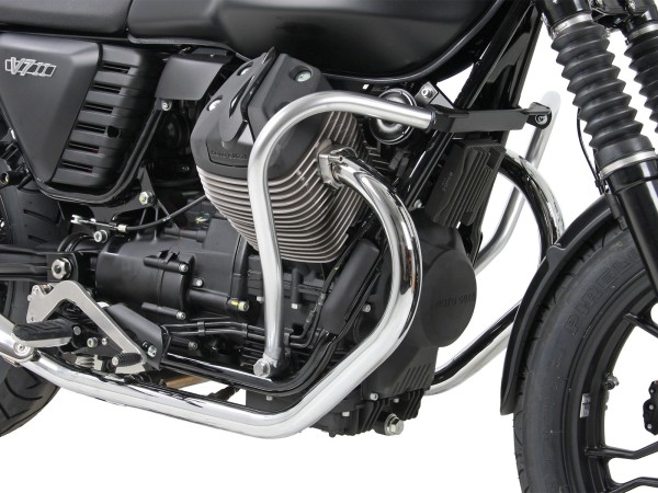 Motorbeschermkap chroom voor V 7 II Classic (Bj.15-) Hepco & Becker