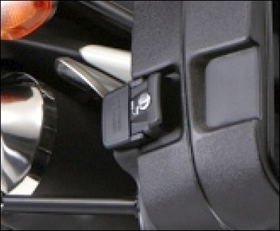 Slotenset - Topkoffer "Touring" voor Suzuki V-Strom 650 BJ. 2012-2016