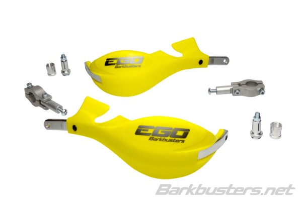 Barkbusters handbeschermers - tweepuntsbevestiging (recht 22 mm)