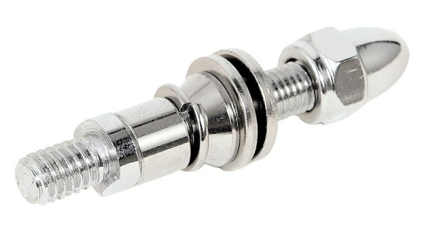 HIGHSIDER pro spiegeladapter chroom Voor Harley naar 5/16"-18 UNC