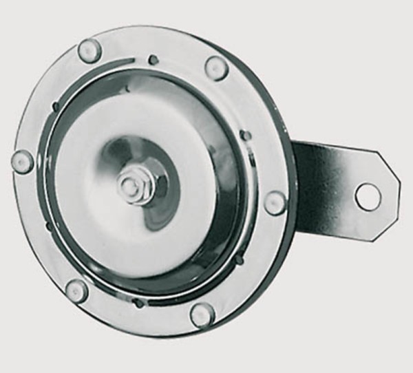 HIGHSIDER slimme claxon chroom 12 V, 100 mm