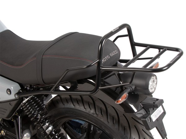 Buisvormige bagagedrager topkoffer zwart voor Moto Guzzi V7 850 Special (25-) Hepco & Becker
