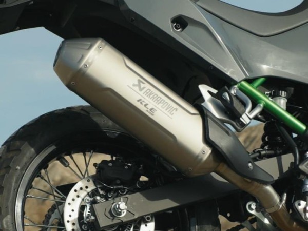 Akrapovič titanium uitlaat voor Kawasaki KLE 500 /SE (26-)