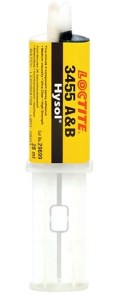 Loctite 3455 A&B epoxyhars tweecomponenten aluminium - spuit van 24 ml