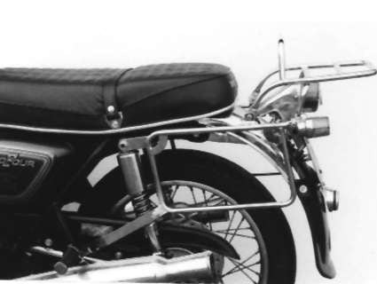 Buisvormig bagagerek topkoffer drager en zijkoffer drager voor Honda CB 350 F/400 F (73-74)