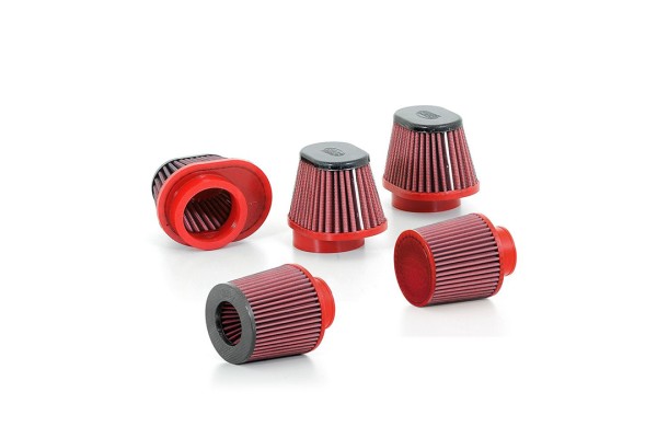 BMC Sportluftfilter Konisch, 50 mm Durchmesser, 66 mm Länge, Kunstoffkappe