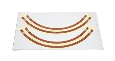 Rand stickerset oranje voor Honda GL1800 Gold Wing (20-) Origineel