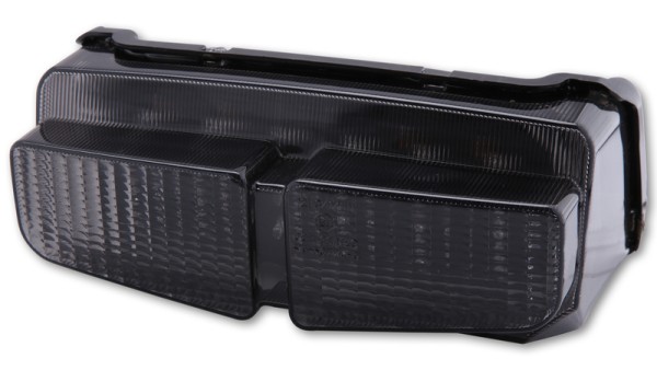 HIGHSIDER slim LED-achterlicht zwart Yamaha-stijl, E-goedgekeurd (1 stuk)