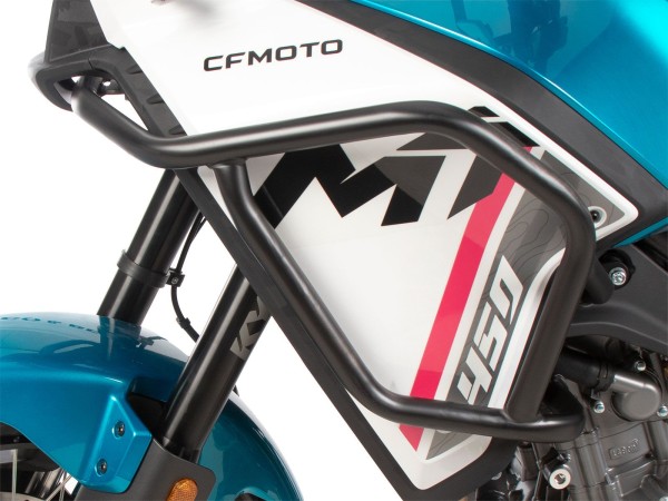 Tankbeschermbeugel zwart voor CFMoto 450 MT (24-)