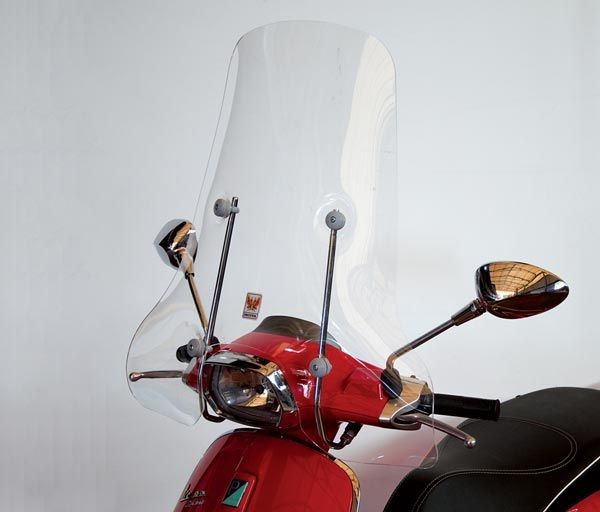 Doorzichtig windscherm - hoogte 520 mm voor Vespa Sprint - Isotta