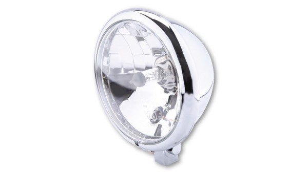 HIGHSIDER smart 5 3/4 inch koplamp Bates Style chroom E-goedgekeurd (1pc)
