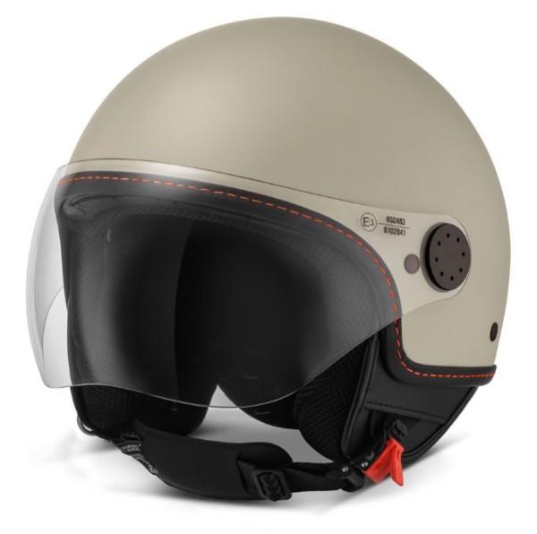 Vespa jethelm, Vespa Visor LangHe, matbeige / oranje