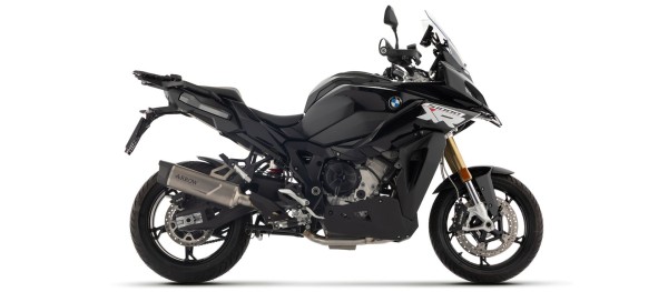 ARROW-uitlaat INDY RACE EVO titanium met carbon eindkap voor BMW S 1000 XR (25-)
