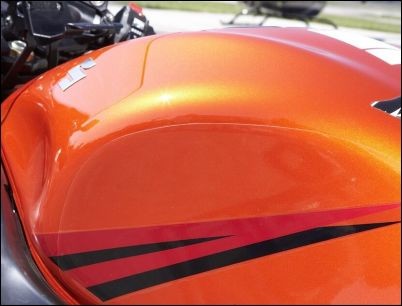 Tank beschermfolie voor Suzuki GSX1300R Hayabusa BJ. 2008-2012/ GSX1300R BJ. 2013-2017