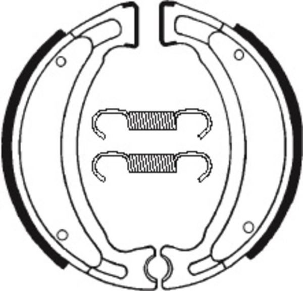 Tecnium Scooter/Street/Off-Road/ATV Organische remschoenen - BA028