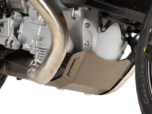 Boegspoiler geanodiseerd titanium voor Moto Guzzi V100 Mandello Hepco & Becker