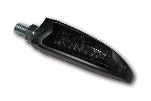 HIGHSIDER pro Arc LED richtingaanwijzer/positielicht zwart/getint 2in1, E-keurmerk (paar)