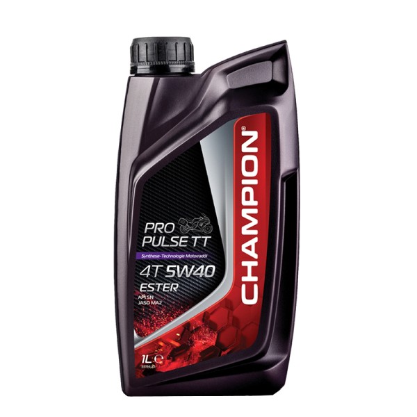CHAMPION® Pro Pulse TT 4T 5W-40 Ester motorolie - 1 liter