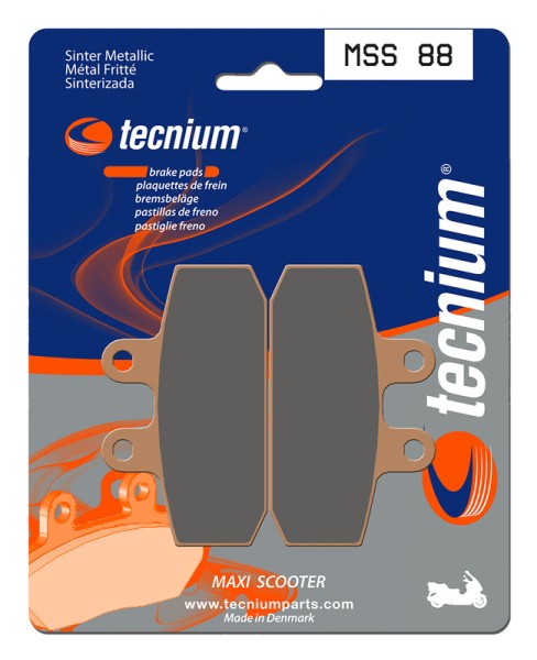 Tecnium Maxi Scooter gesinterde metalen remblokken - MSS88