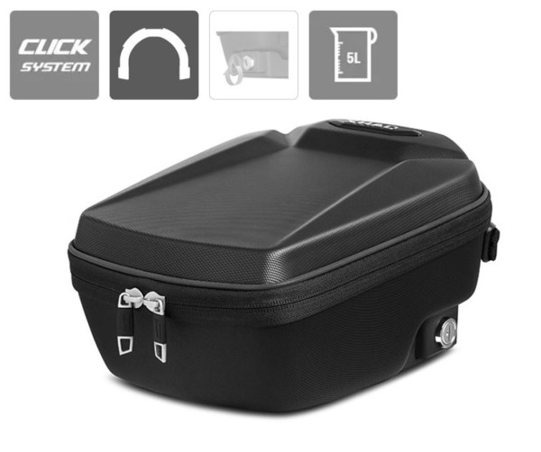 Shad tanktas 5 l, Click-systeem, afsluitbaar