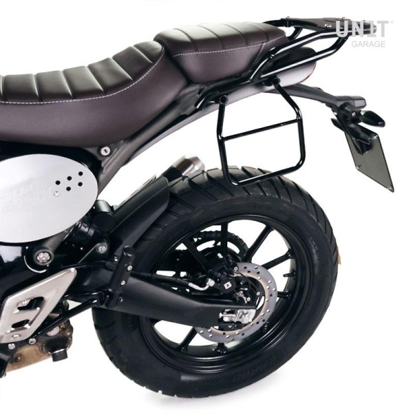 Garage zijtas houder links - Triumph Speed 400 / Scrambler 400