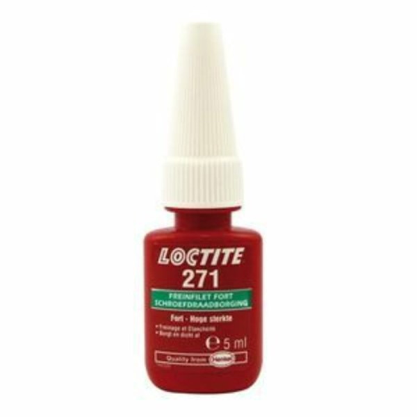 Loctite 271 Schroefdraadborgmiddel met hoge sterkte - flesje van 5 ml
