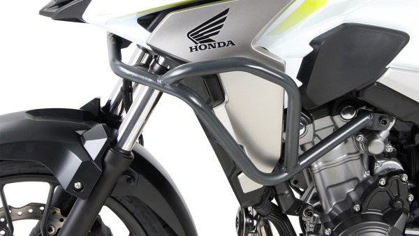 Tankbeschermbeugel antraciet voor Honda CB 500 X (19-23) Hepco & Becker