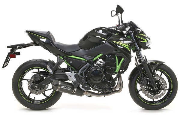 ARROW Auspuff RACE TECH für Kawasaki Z650, Ninja 650 und Versys 650 aus Carbon