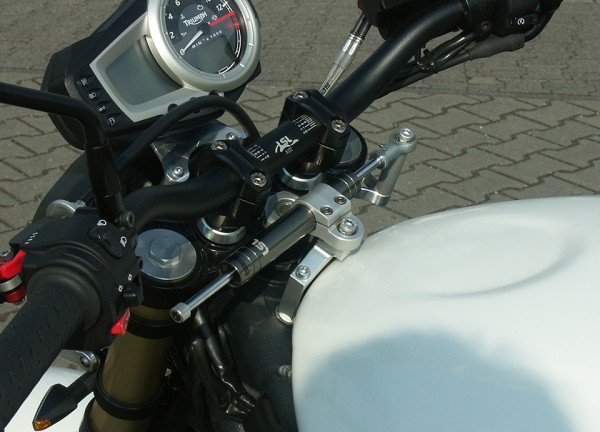 LSL Lenkungsdämpfer Kit mit Teilegutachten für Triumph Triple 675, 2012, Street Triple 675 R, 2008