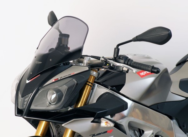 Touring scherm MRA "TM" rookgrijs APRILIA TUONO V4R 2011-2014
