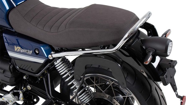 C-Bow zijdrager zwart voor Moto Guzzi V7 850 Special/Stone/Centenario (21-24) Hepco & Becker