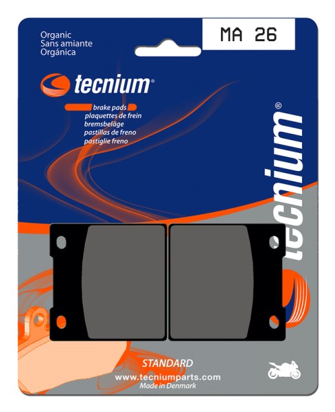 Tecnium Street Organische Remblokken - MA26