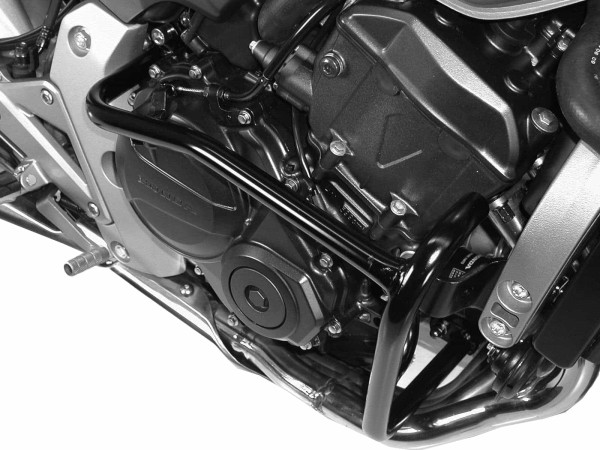 Motorbeschermer zwart voor Honda CB 600 F Hornet (07-10) Hepco & Becker