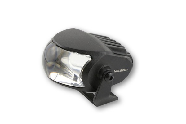 HIGHSIDER pro-rijlamp Comet-High LED zwart E-keurmerk (1pc)