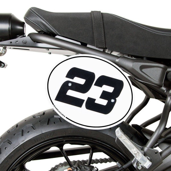 Nummerplaat voor Yamaha XSR 700 - Barracuda