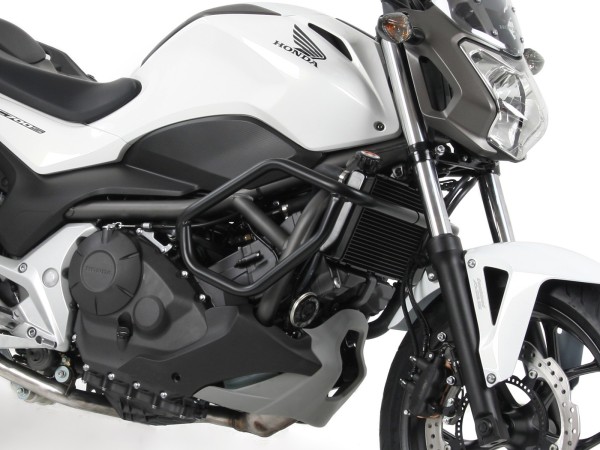 Motorbeschermer zwart voor Honda NC 700 S (12-13) /750 S/DCT (14-20) Hepco & Becker