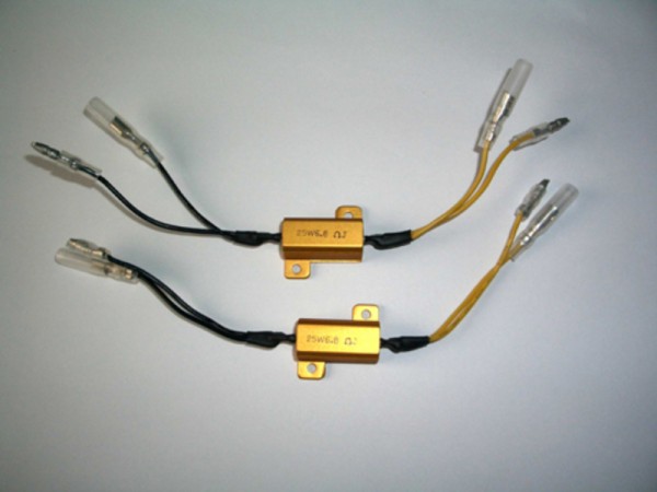 HIGHSIDER slimme vermogensweerstand 25 W - 6,8 Ohm, met kabel (paar)