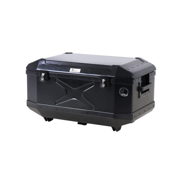 Aluminium topkoffer Xplorer 60 liter zwart Hepco & Becker