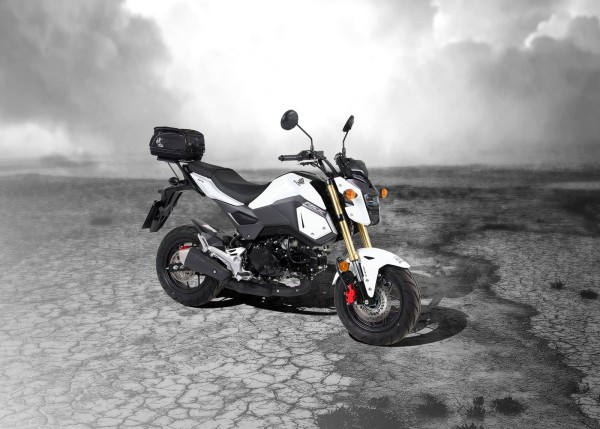 Minirack zachte bagagedrager zwart voor Honda MSX 125 /Grom (17-20) Hepco & Becker