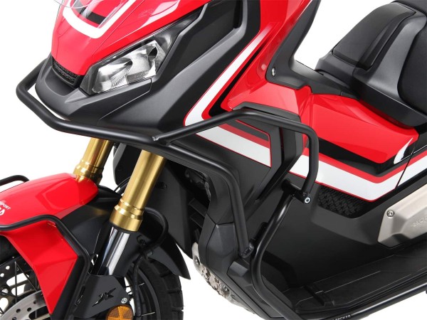 Voorbeschermbeugel zwart in combinatie met motorbeschermbeugel voor X-ADV 750 (17-20) Hepco & Becker