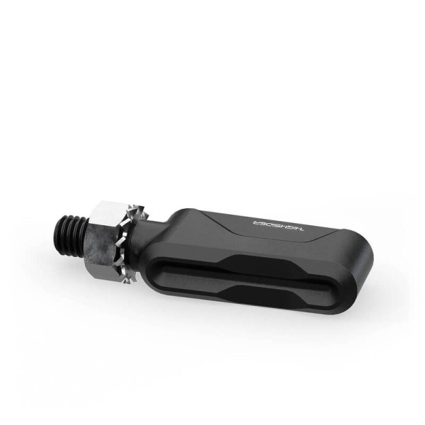 HIGHSIDER Pro Esagano-RS LED knipperlichtbehuizing zwart / lens rookgrijs (paar), voor & achter