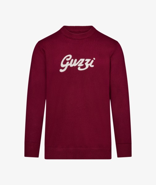 Moto Guzzi herentrui "Heritage" bordeaux rood